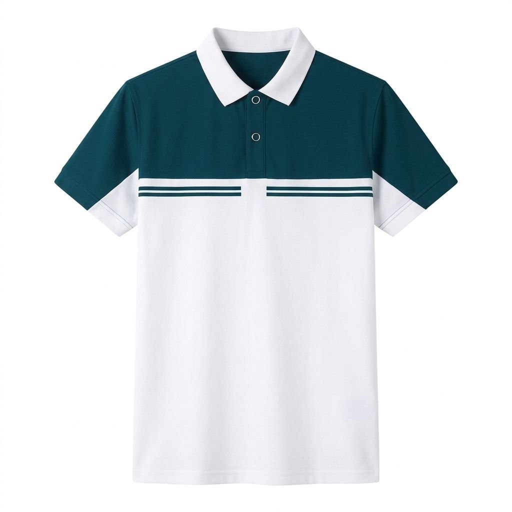 Small Badge (Pink color polo t-shirt