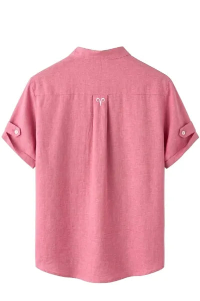 AM FASHION BD Overthinking Vibe Pink Tee
