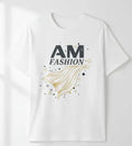 AM FASHION – Exclusive Golden Wave Graphic Premium T-Shirt